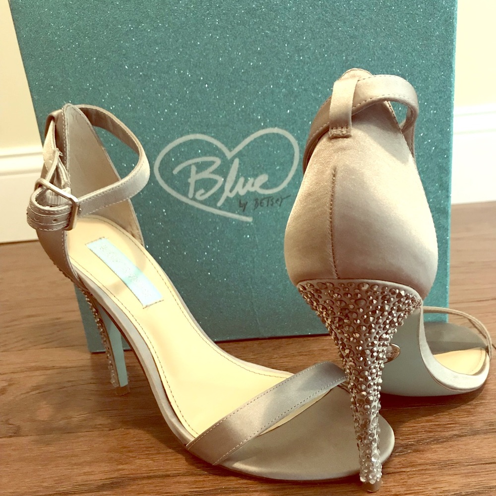 Blue by Betsy Johnson heels